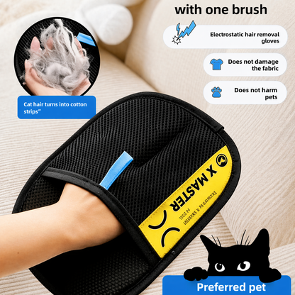 Pet Hair Removal Glove- Buy 1 Get 1 Free
